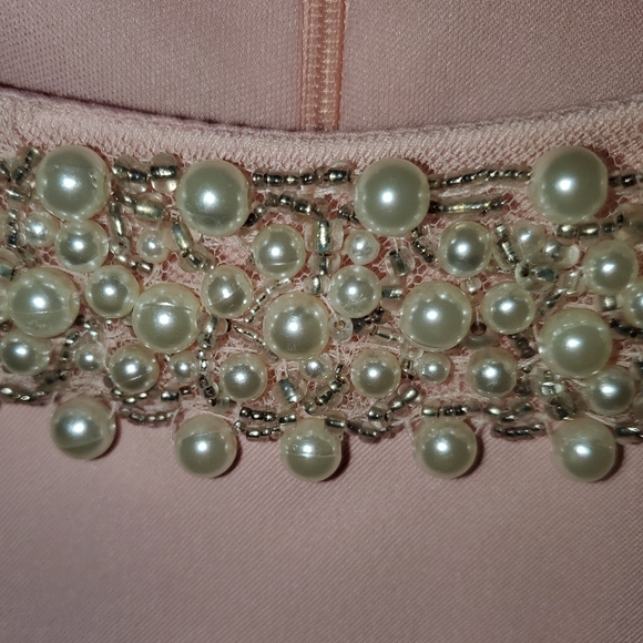 Connected Apparel Cotton Candy pink sheath dress size 6 - Picture 12 of 13